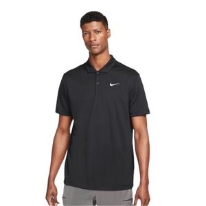 NIKE GOLF DRI-FIT POLO SHIRT MENS XL BLACK